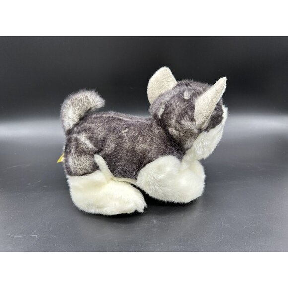 Siberian Husky Dog Toy Stuffed Animal Miyoni Aurora Plush Bean Filled Realistic - Picture 6 of 12